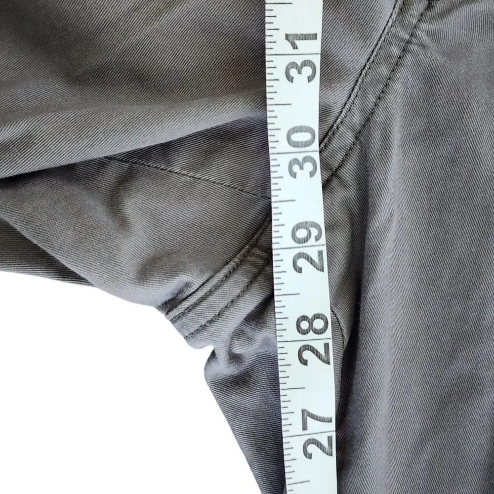 Polo Ralph Lauren Chino Pants 38x30 Straight Fit Stretch Twill Cotton Gray Men's